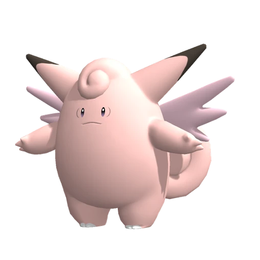 Clefable, Front, in Pokémon Champions