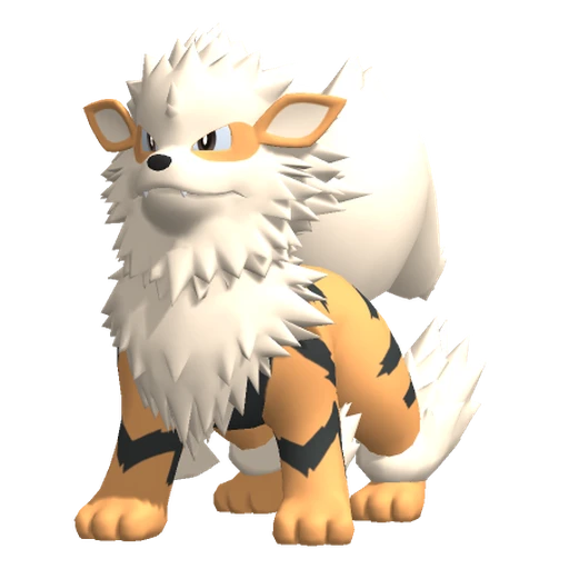Arcanine, Front, in Pokémon Champions