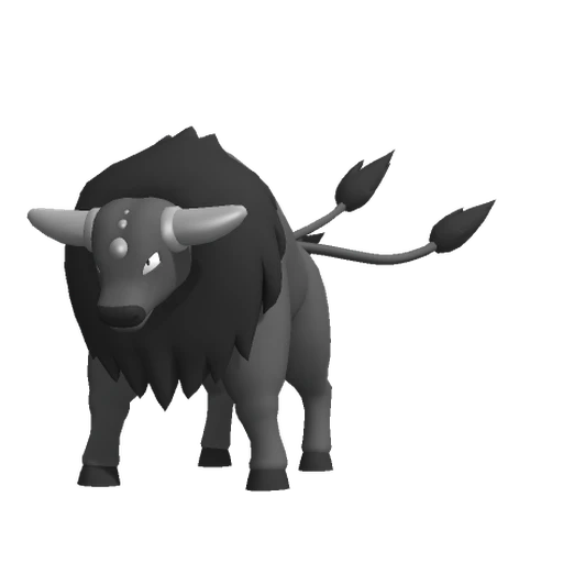 Tauros Paldean Combat Breed, Front, in Pokémon Champions
