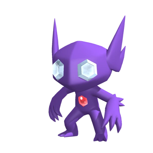 Sableye, Front, in Pokémon Champions