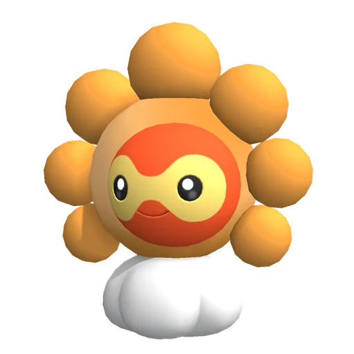 Castform Sunny Form, Front, in Pokémon Champions