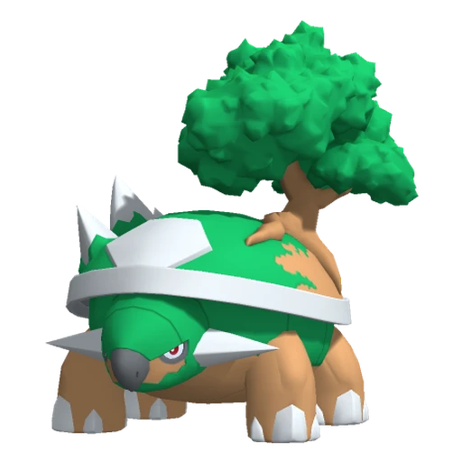 Torterra, Front, in Pokémon Champions