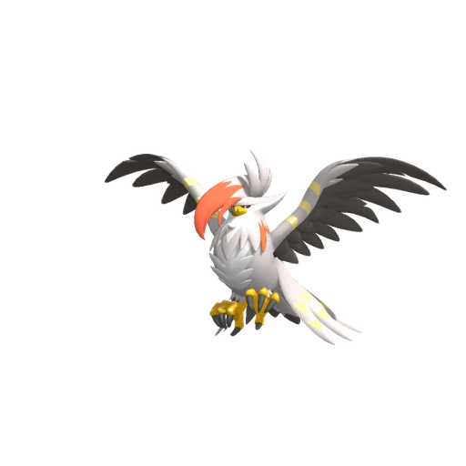 Staraptor Mega, Front, in Pokémon Champions