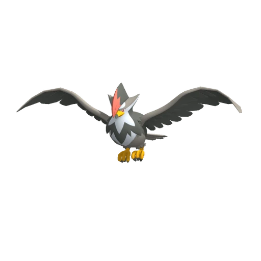Staraptor, Front, in Pokémon Champions