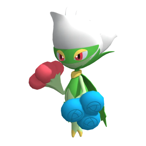 Roserade, Front, in Pokémon Champions