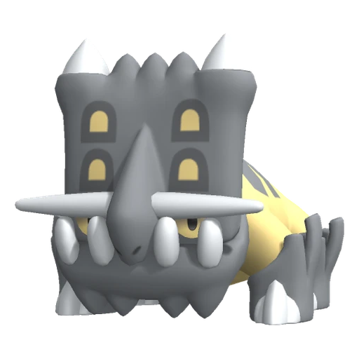 Bastiodon, Front, in Pokémon Champions