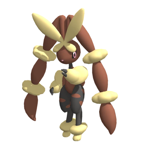 Lopunny Mega, Front, in Pokémon Champions