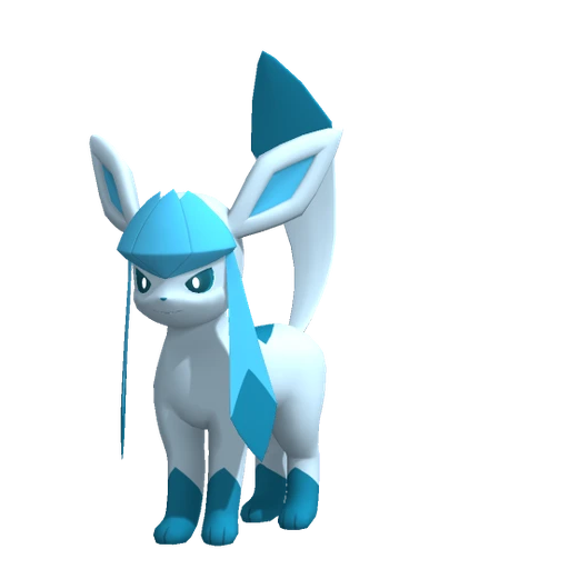 Glaceon, Front, in Pokémon Champions