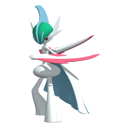 Gallade Mega, Front, in Pokémon Champions
