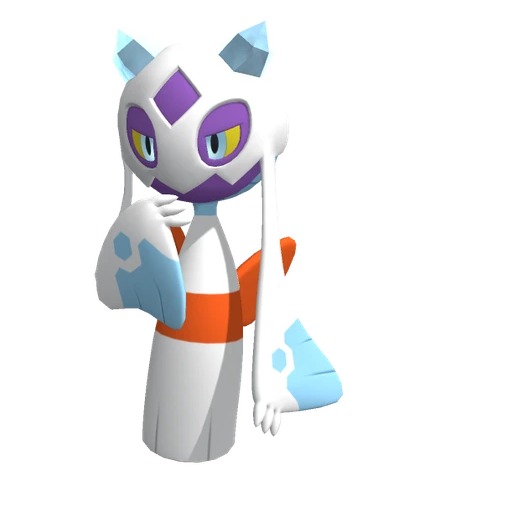 Froslass, Front, in Pokémon Champions