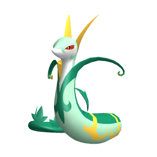 Serperior, Front, in Pokémon Champions