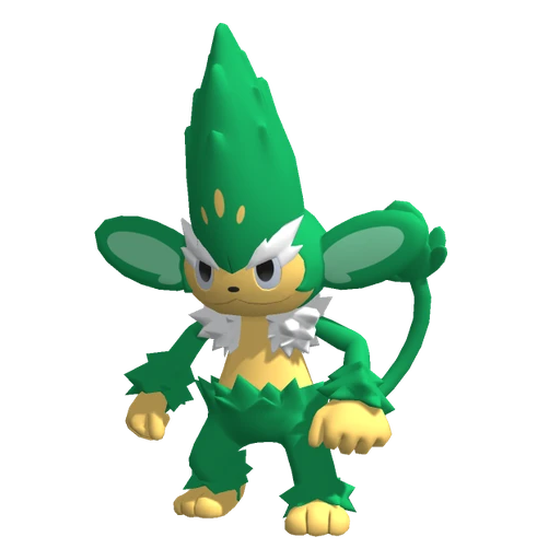 Simisage, Front, in Pokémon Champions