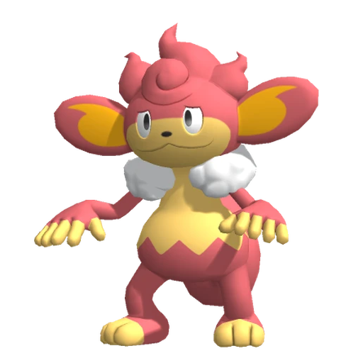 Simisear, Front, in Pokémon Champions