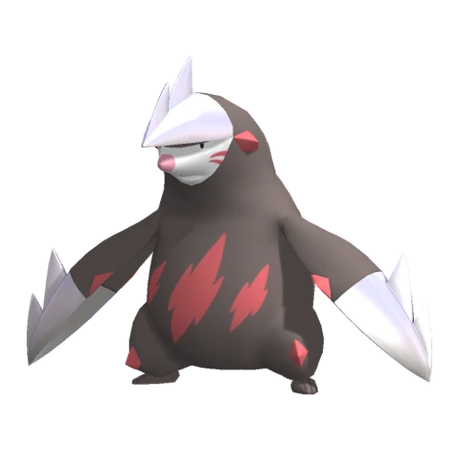 Excadrill, Front, in Pokémon Champions