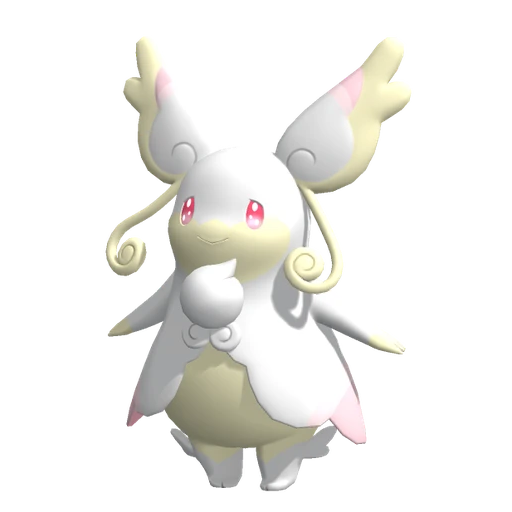 Audino Mega, Front, in Pokémon Champions