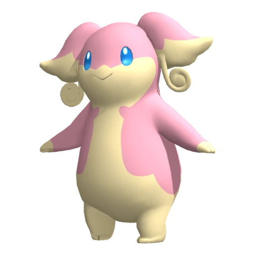 Audino, Front, in Pokémon Champions