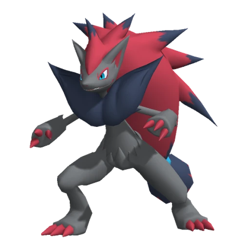 Zoroark, Front, in Pokémon Champions