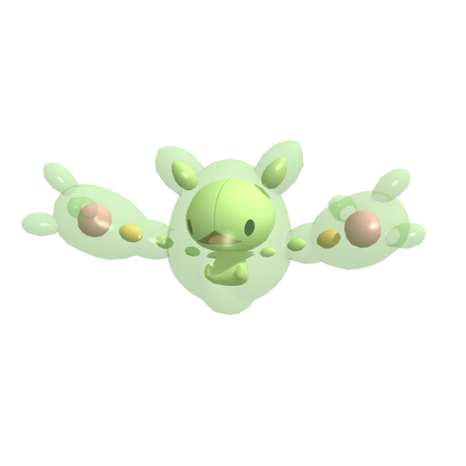 Reuniclus, Front, in Pokémon Champions