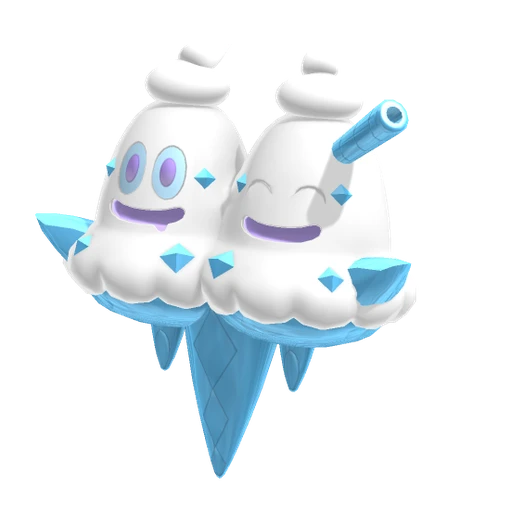 Vanilluxe, Front, in Pokémon Champions