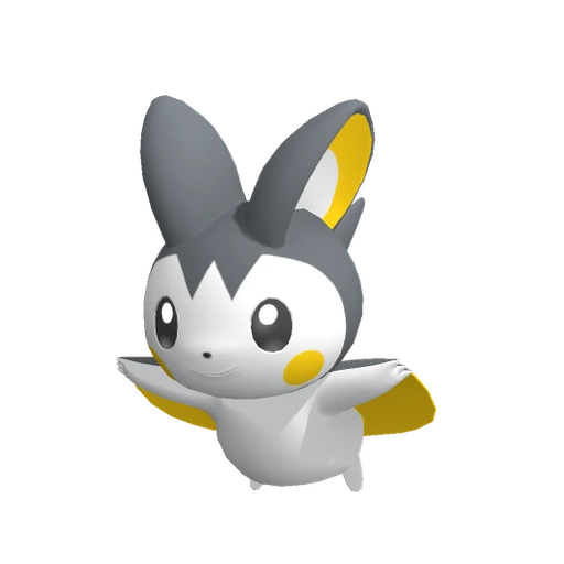 Emolga, Front, in Pokémon Champions