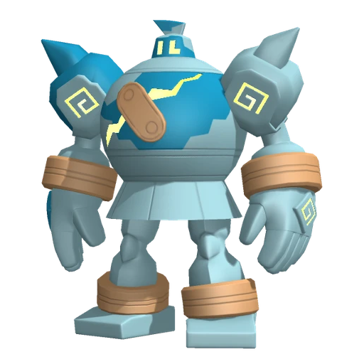 Golurk, Front, in Pokémon Champions