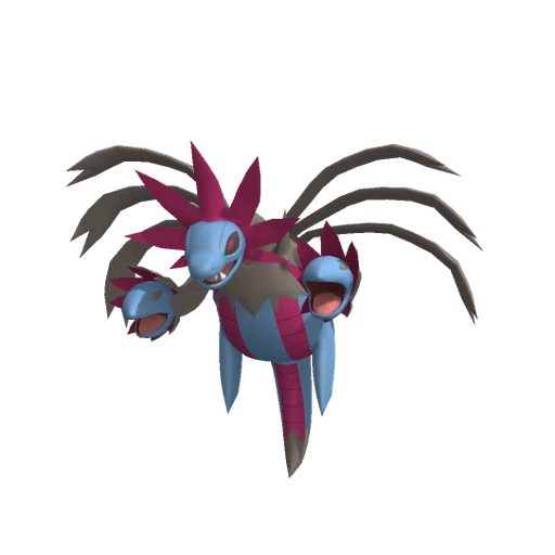Hydreigon, Front, in Pokémon Champions