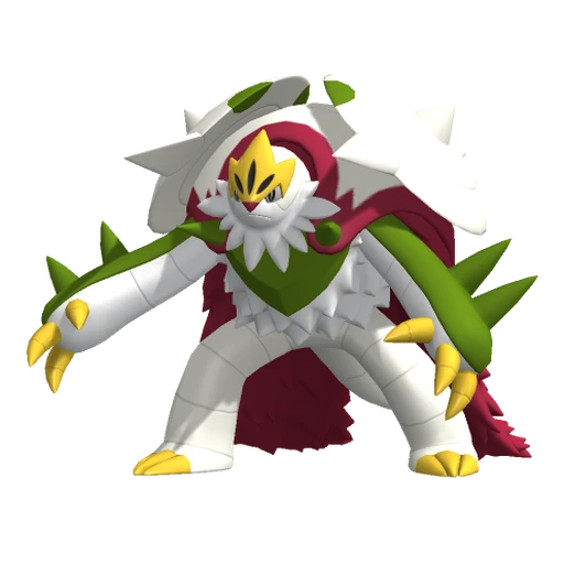 Chesnaught Mega, Front, in Pokémon Champions