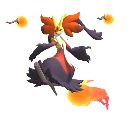 Delphox (Mega) artwork