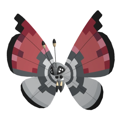 Vivillon Poké Ball, Front, in Pokémon Champions