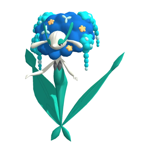 Florges (Blue Flower) artwork