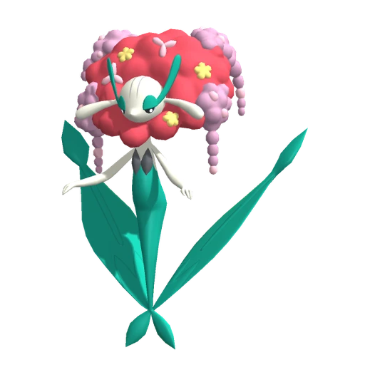 Florges Red Flower in Champions