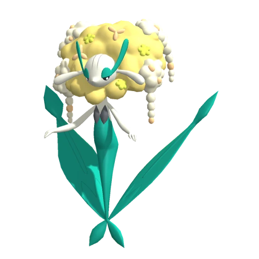 Florges (Yellow Flower) artwork