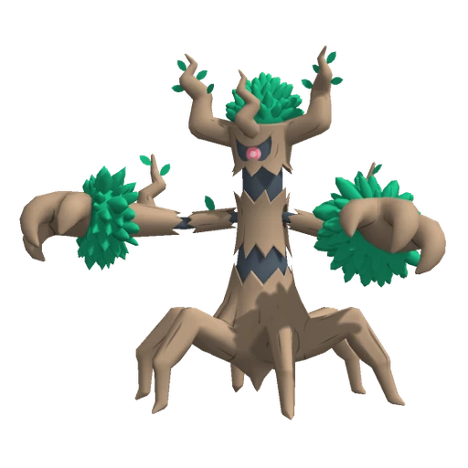 Trevenant, Front, in Pokémon Champions