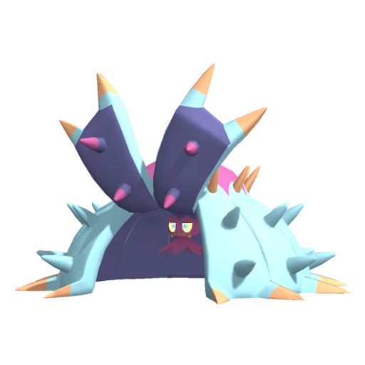 Toxapex, Front, in Pokémon Champions