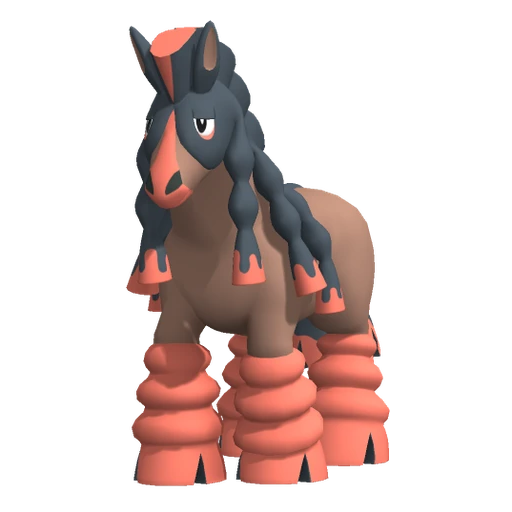Mudsdale, Front, in Pokémon Champions