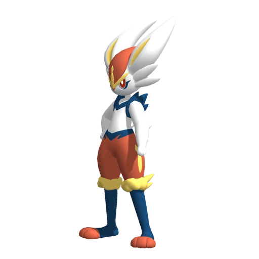 Cinderace, Front, in Pokémon Champions