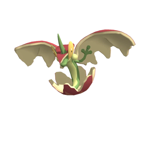 Flapple, Front, in Pokémon Champions
