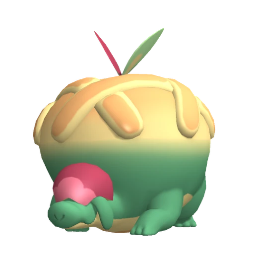 Appletun, Front, in Pokémon Champions
