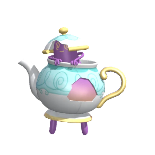 Polteageist Phony Form, Front, in Pokémon Champions