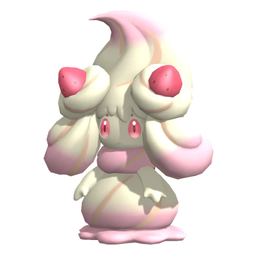 Alcremie Ruby Swirl Strawberry in Champions