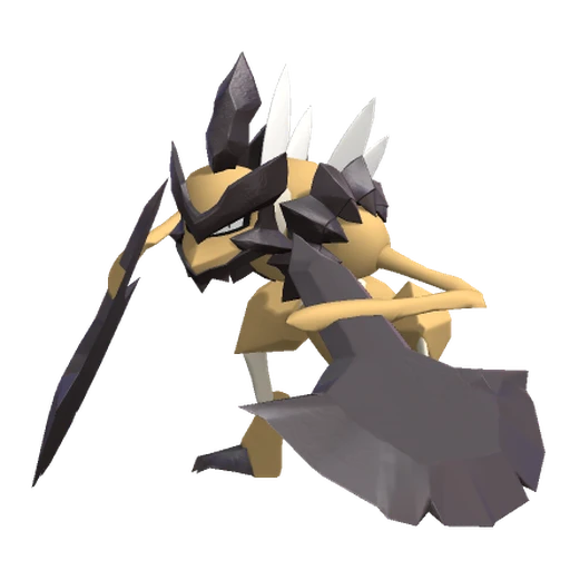 Kleavor, Front, in Pokémon Champions