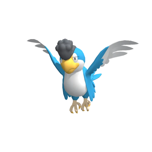 Squawkabilly Blue Plumage in Champions