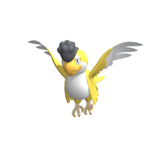 Squawkabilly Yellow Plumage in Champions