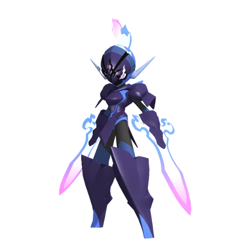 Ceruledge, Front, in Pokémon Champions