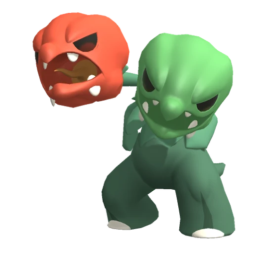 Scovillain, Front, in Pokémon Champions
