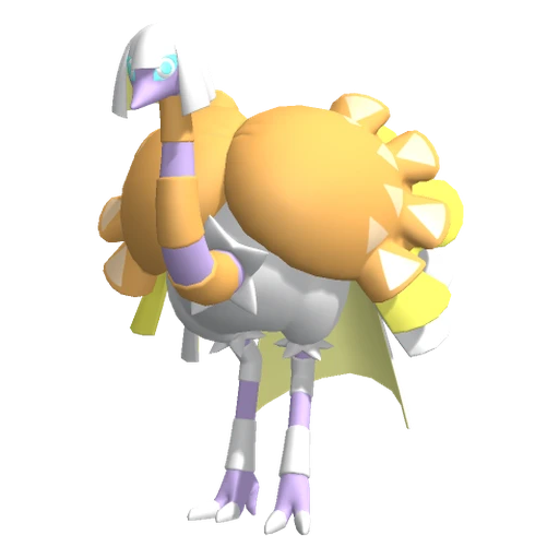 Espathra, Front, in Pokémon Champions