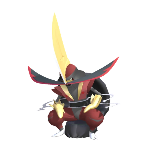 Kingambit, Front, in Pokémon Champions