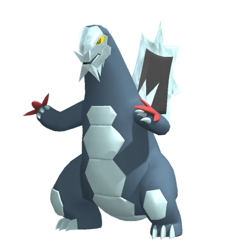Baxcalibur, Front, in Pokémon Champions