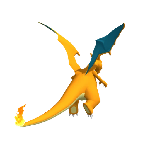 Charizard, Back, in Pokémon Champions