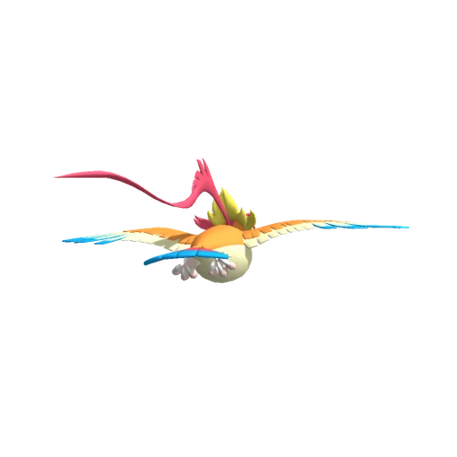 Pidgeot Mega, Back, in Pokémon Champions